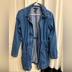 Denim utility jacket